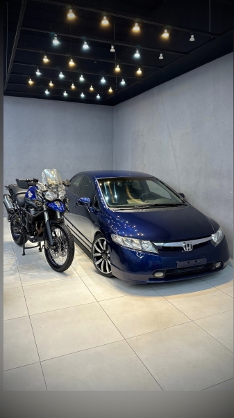 HONDA CIVIC G8 + TIGER 800 Xc 